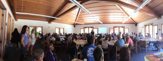 After lunch, there were presentations and Q & A's about the Camino