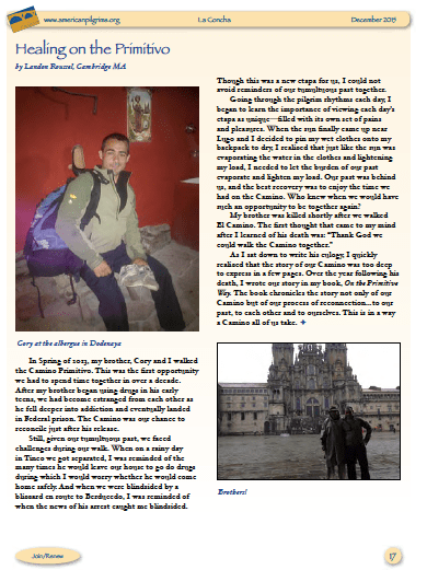 Healing on the Primitivo