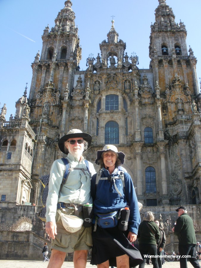 Jane and Dennis in Santiago