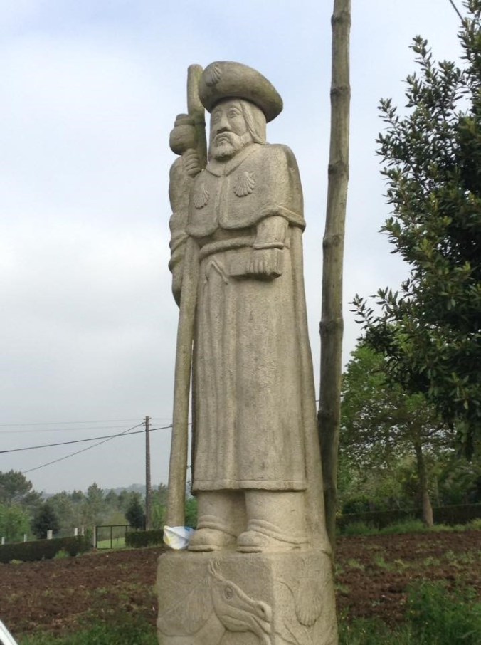 The 6 m-metre statue of St.aint James