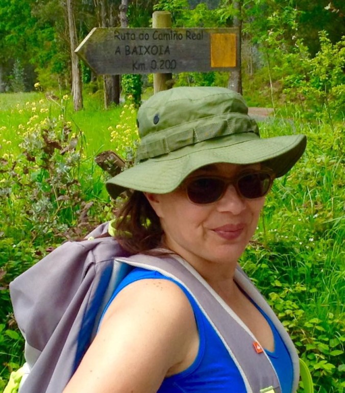 Previous name of Camino Inglés on a sign above Tucc