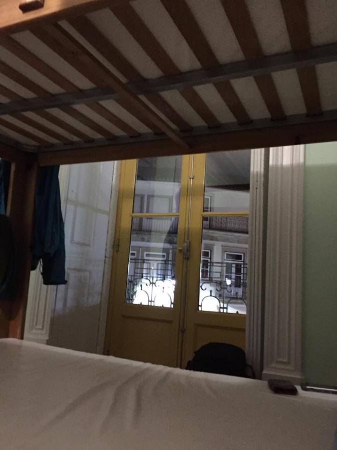 The view at night from my bunk