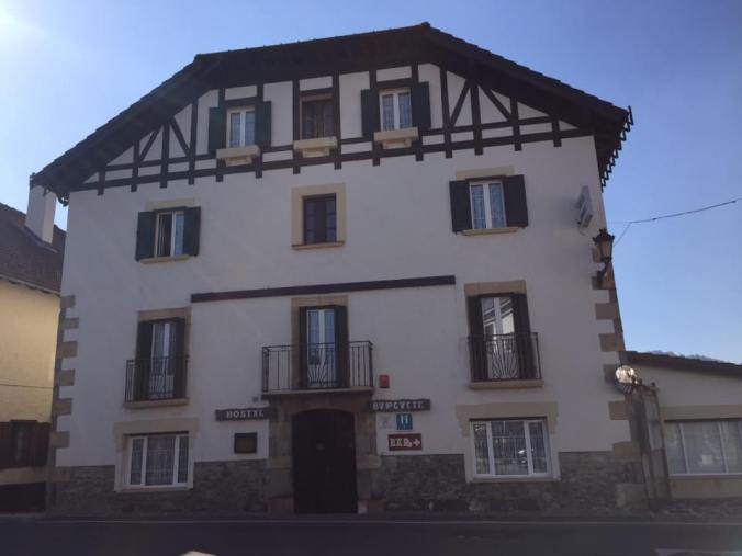 Hostel Burguete, where Hemingway spent his vacations.