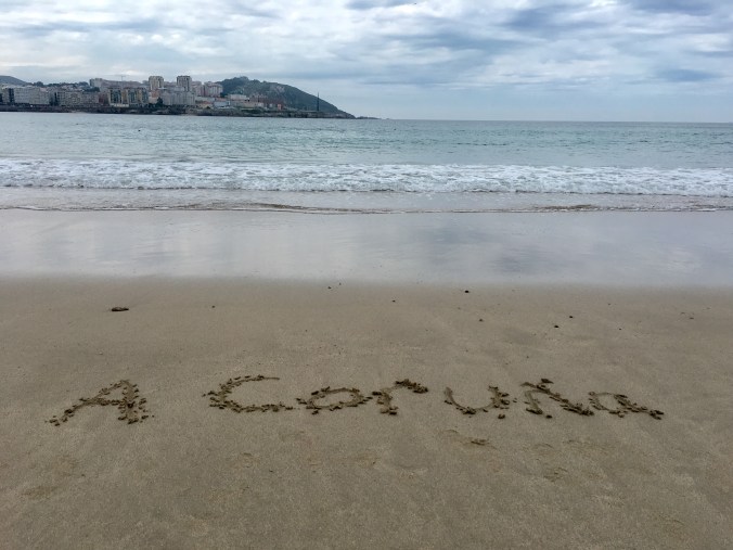 A Coruna beach
