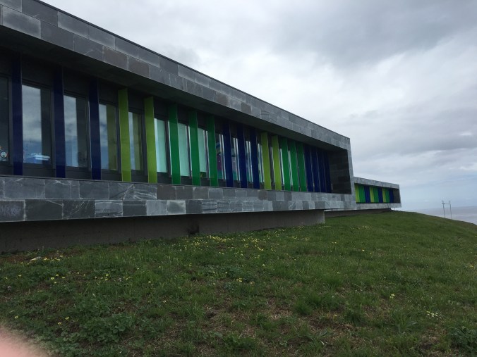 An elementary school has the best views of A Coruna!