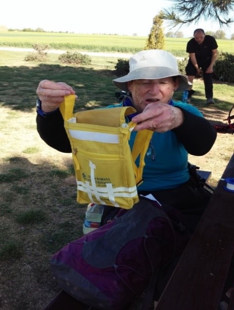 Cecilia, having mended my hip sack