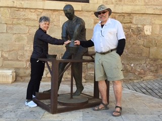 Tim and I with the Potter