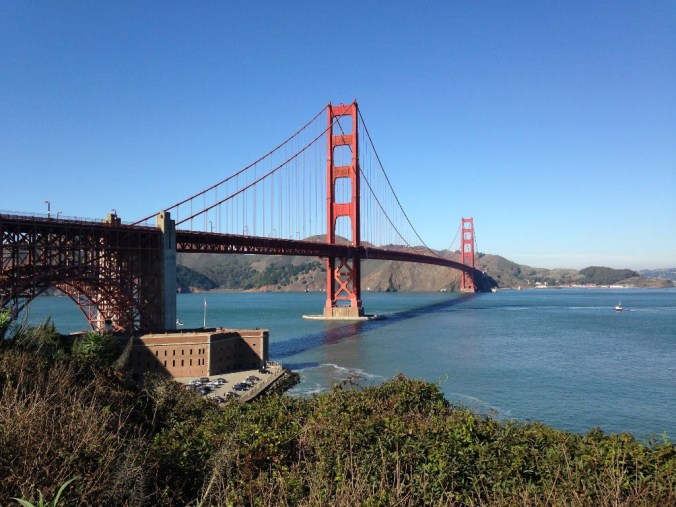 Photo of the Golden Gate Bridge by Guy Joaquin