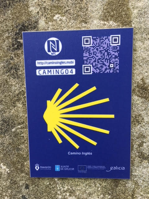 You can hold your camera up to the square QR code in this image and you will see the details about this monastery. How cool is that?!?