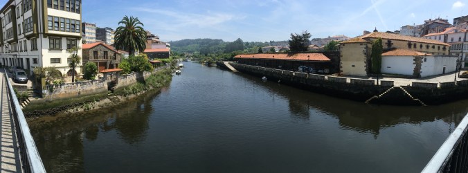 Arriving in Betanzos