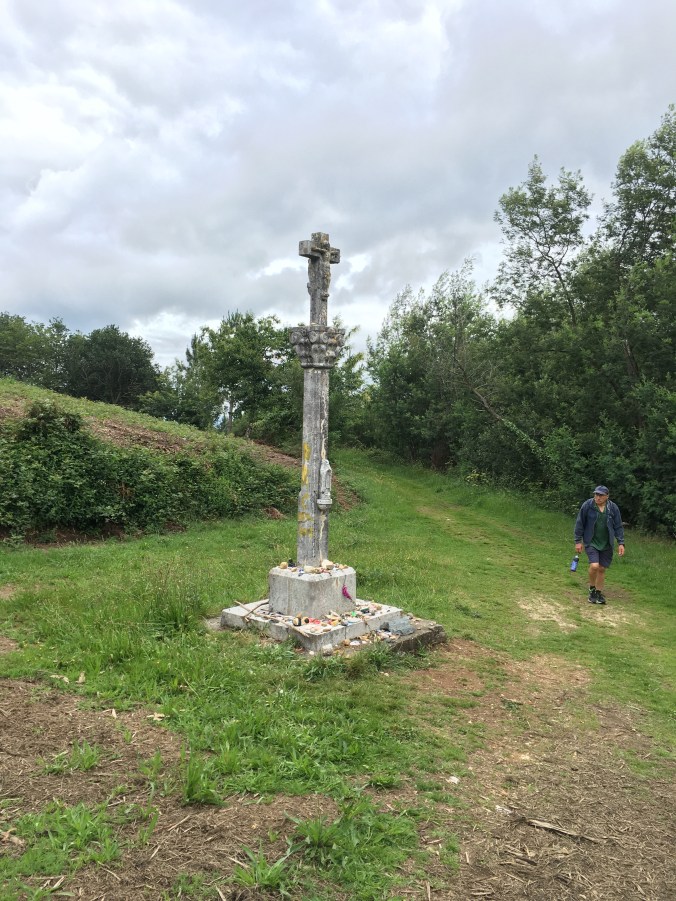 A large stone Cruceiro