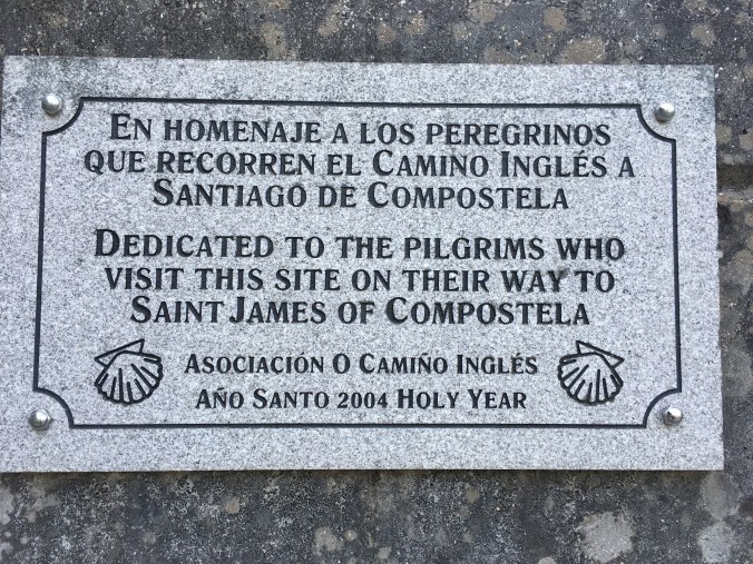 I saw a plaque like this at the church in Neda too.