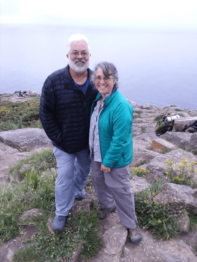 Mark and Lorie at Finisterre