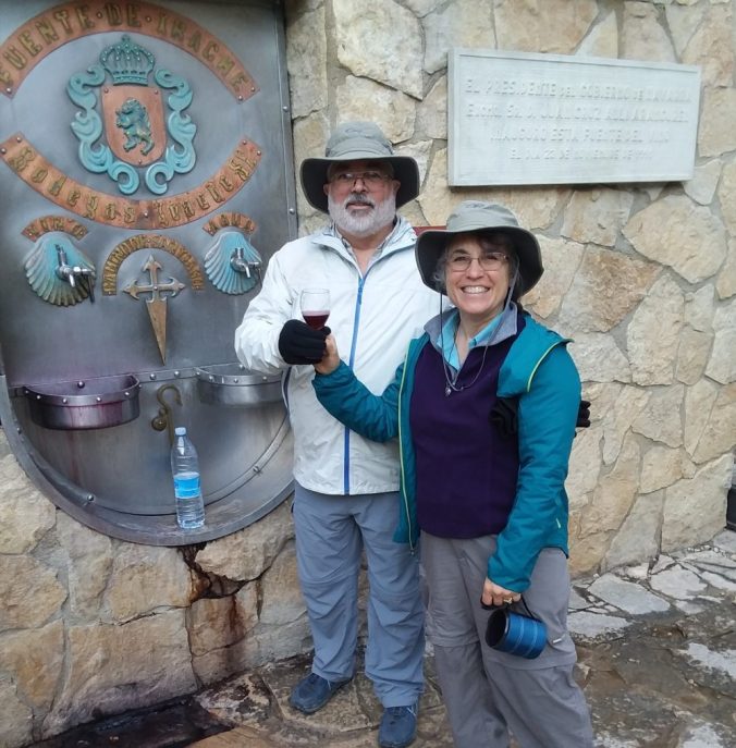 Irache wine fountain