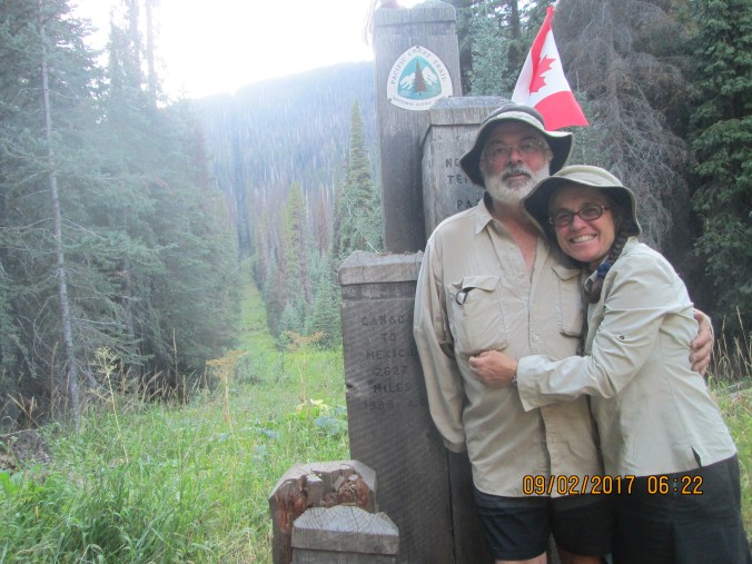 We finished the PCT in 2017