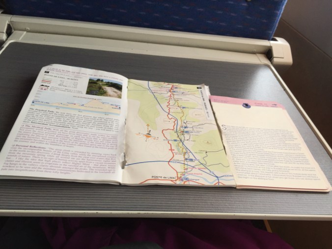 I sliced the books to carry only the sections I needed for the last seven stages. 