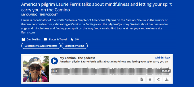 My Camino - the podcast
